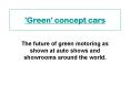 ... cars Fuel Cell Cars Slide 3 Fuel Cell Cars Batter