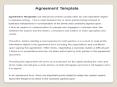 Agreement Templates