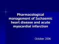 ... acute coronary syndromes - transient ischaemic attac