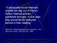 If physicians would read two articles per day out of th