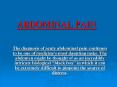 ... such as ruptured aortic aneurysm. Cont: Labs= mild A