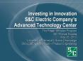 S&C Electric Company s Advanced Technology Center The Powe