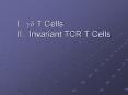 I. T Cells II. Invariant TCR T Cells T Cells in Autoimmun