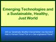 Emerging Technologies and a Sustainable, Healthy, Just Worl
