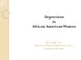 in African American Women Allesa English, M.D. University o