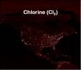 Chlorine (Cl2) Chlorine (Cl2) Widely distributed elemen