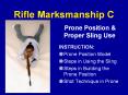 Rifle Marksmanship C Prone Position & Proper Sling Us