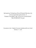 Information Technology-Based Patient Education fo