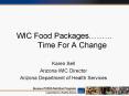 WIC Food Packages    Time For A Change Karen Sell Arizon