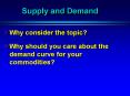Why consider the topic? Why should you care about the deman