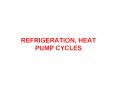 REFRIGERATION, HEAT PUMP CYCLES HISTORY In Egypt (2 century