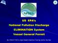 US EPA s National Pollution Discharge ELIMINATION Syste