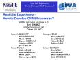 Real Life Experience How to Develop CMMI Processes? Rea