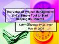 The Value of Project Management and a Simple Tool to Star