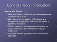 Conflict Theory Introduction Theoretical Roots 1. Marx an