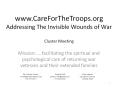 www.CareForTheTroops.org Addressing The Invisible Wounds o