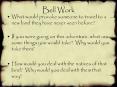 Bell Work What would provoke someone to travel to a new lan