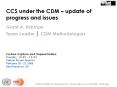 CCS under the CDM   update of progress and issues Grant A