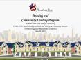 Housing and Community Lending Programs Federal Home Loa