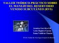 TALLER TE RICO-PR CTICO SOBRE EL MANEJO DEL RESERVORI