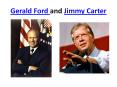 Gerald Ford and Jimmy Carter Ford Approval Ratings Carte
