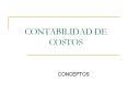 CONTABILIDAD DE COSTOS CONCEPTOS Comerciante vs Industria