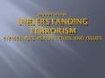 Terrorism A Conceptual Review Terrorism First Impression