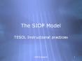 The SIOP Model TESOL Instructional practices SIOP & researc