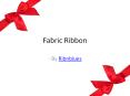 Make your celebration extraordinary with fabric ribbon