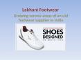 Lakhani Footwear: Growing service areas of an old footwear supplier in India