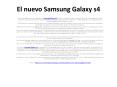El nuevo Samsung Galaxy s4