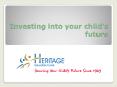 Investing into your child's future