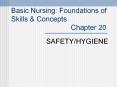 Basic Nursing: Foundations of Skills & Concepts Chapter 2