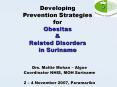 Developing Prevention Strategies for Obesitas