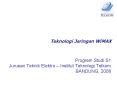 Teknologi Jaringan WiMAX