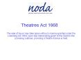 Theatres Act 1968