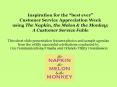 Inspiration for the best ever Customer Service Appreciation Week using The Napkin, the Melon