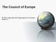 The Council of Europe