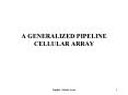 A GENERALIZED PIPELINE CELLULAR ARRAY