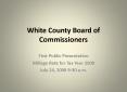 White County Board of Commissioners