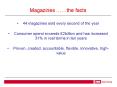 Magazines the facts