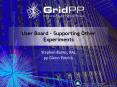 User Board Supporting Other Experiments