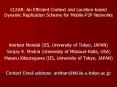 CLEAR: An Efficient Context and Locationbased Dynamic Replication Scheme for MobileP2P Networks