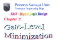GateLevel Minimization