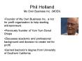 Phil Holland My Own Business Inc' MOBI
