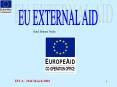 EU EXTERNAL AID