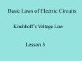 Basic Laws of Electric Circuits