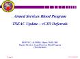 Armed Services Blood Program