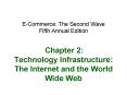 ECommerce: The Second Wave Fifth Annual Edition Chapter 2: Technology Infrastructure: The Internet a