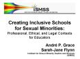 Creating Inclusive Schools for Sexual Minorities: Professional, Ethical, and Legal Contexts for Educ